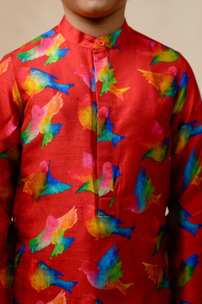 Indo Western Sherwani With Kurta Pyjama image 6