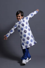 Zipper Kurta With Pyjama image 0
