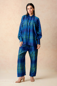 Stripes print twinning set for Mom + Son image 5