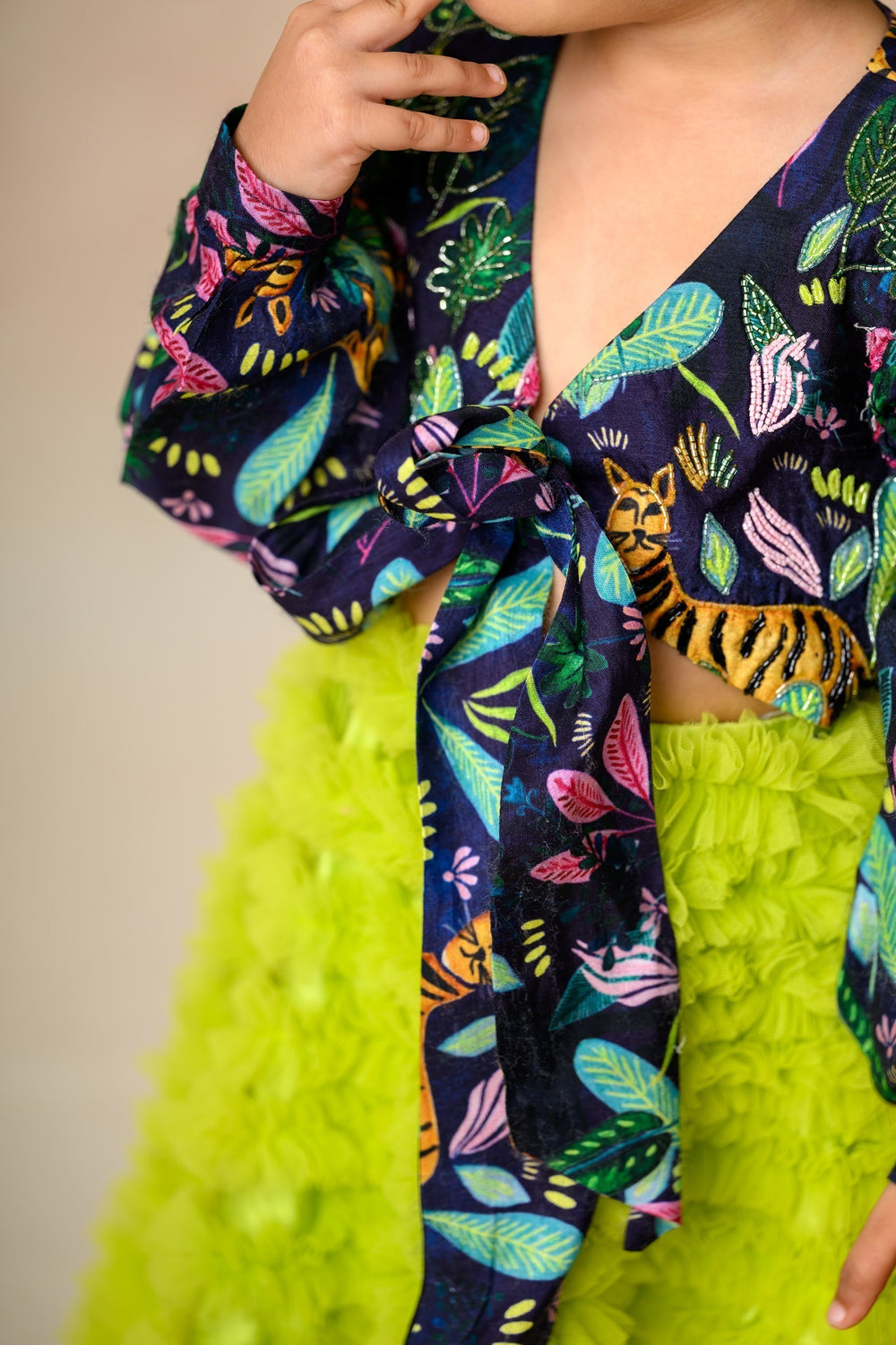 Hand Embroidered twinning set for Sister + Brother image 5