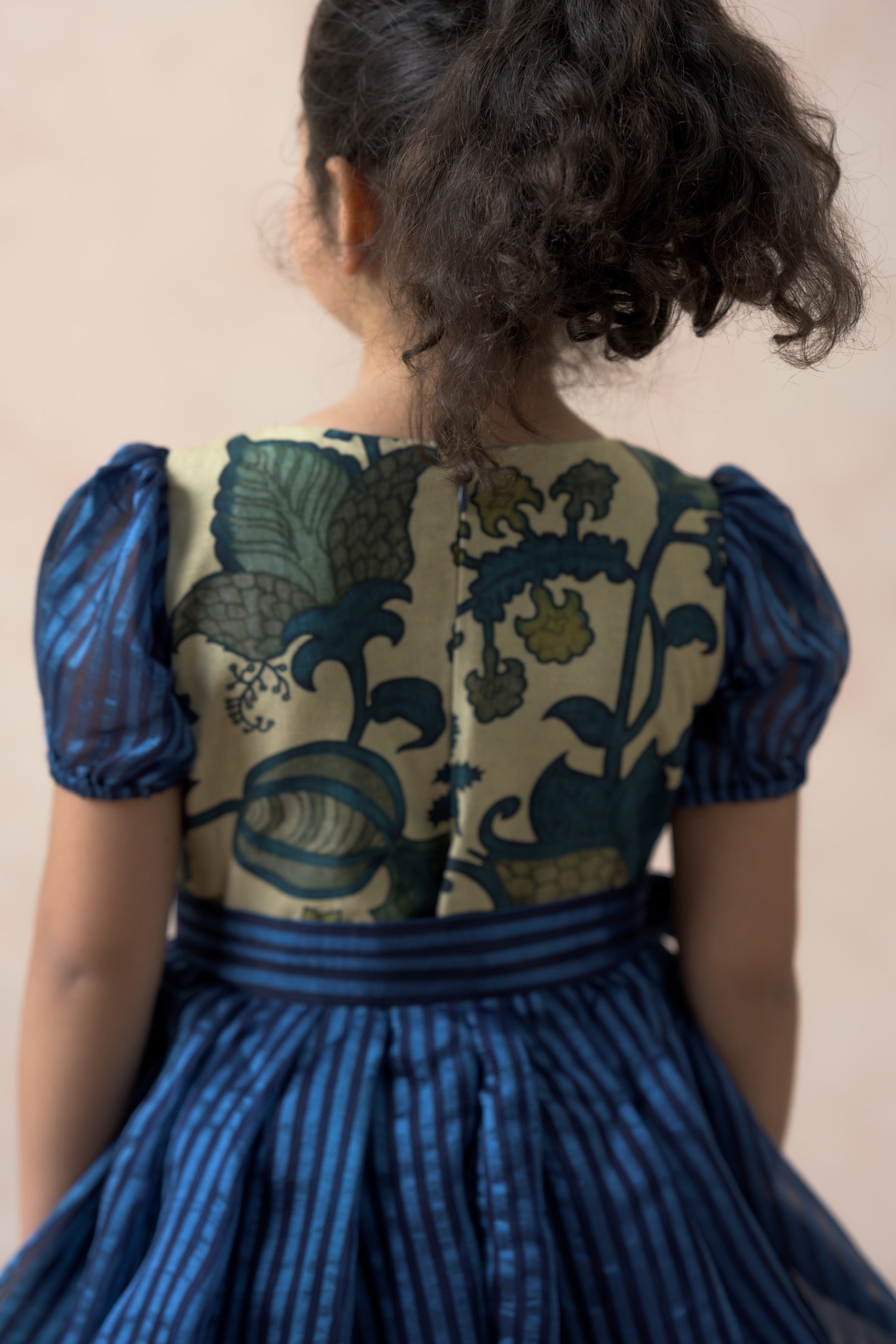 Shades of blue frock image 10