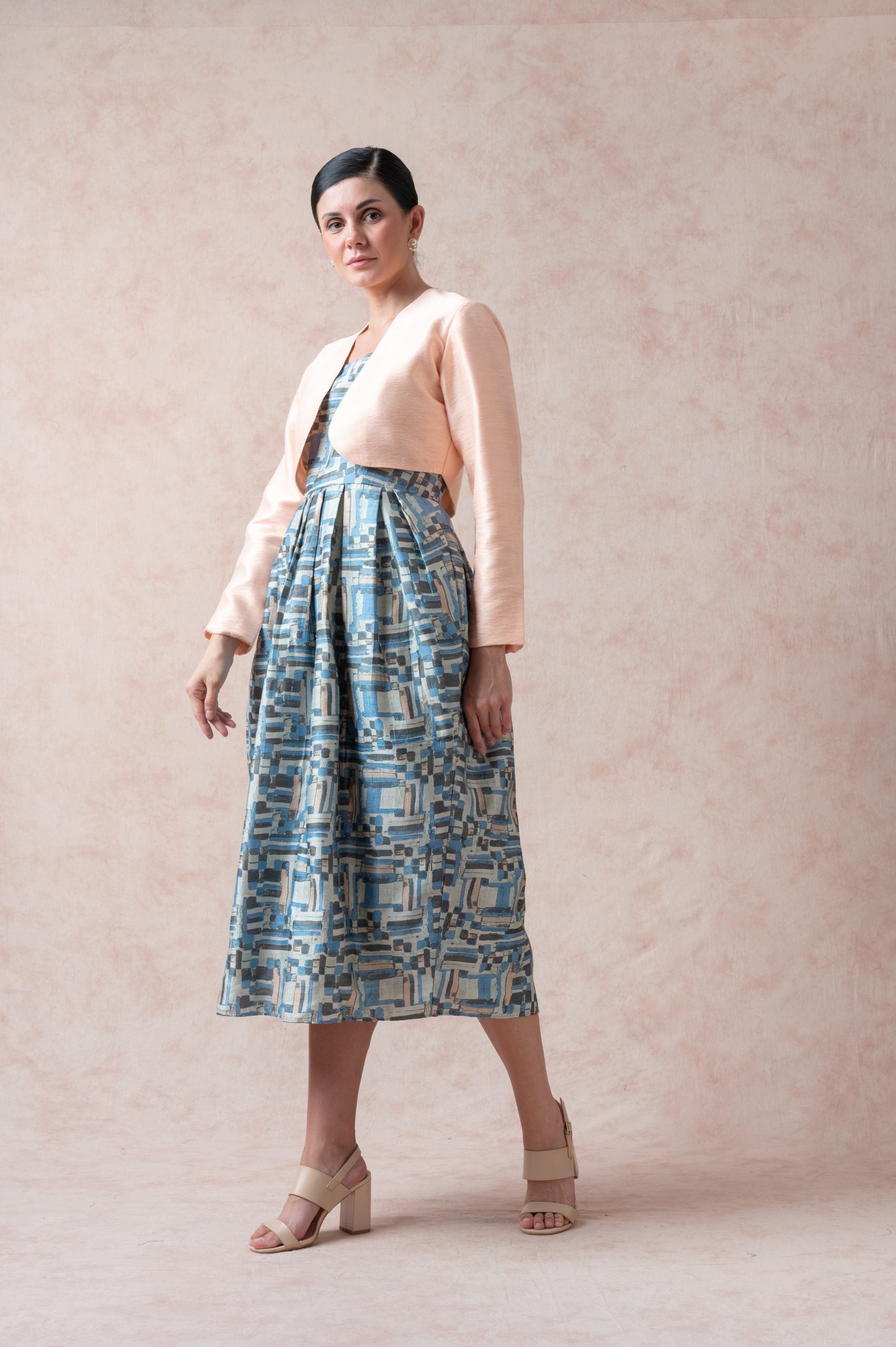 Silk Gown with Shrug image 2