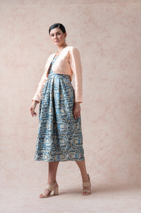 Silk Gown with Shrug image 2