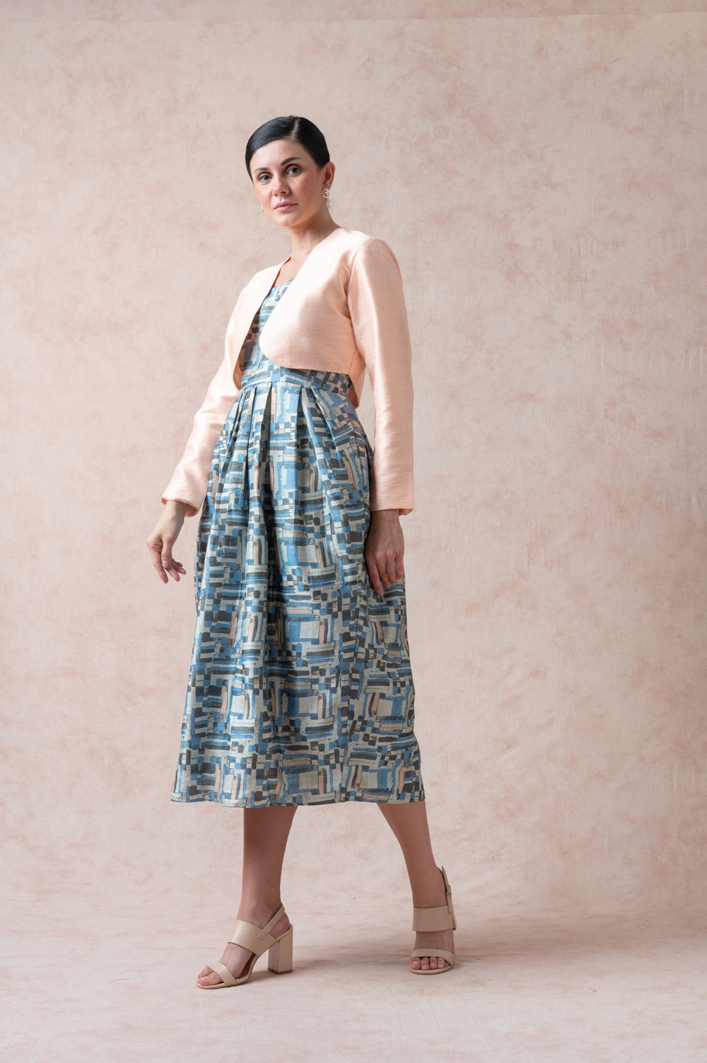 Silk Gown with Shrug image 2