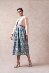 Silk Gown with Shrug image 2