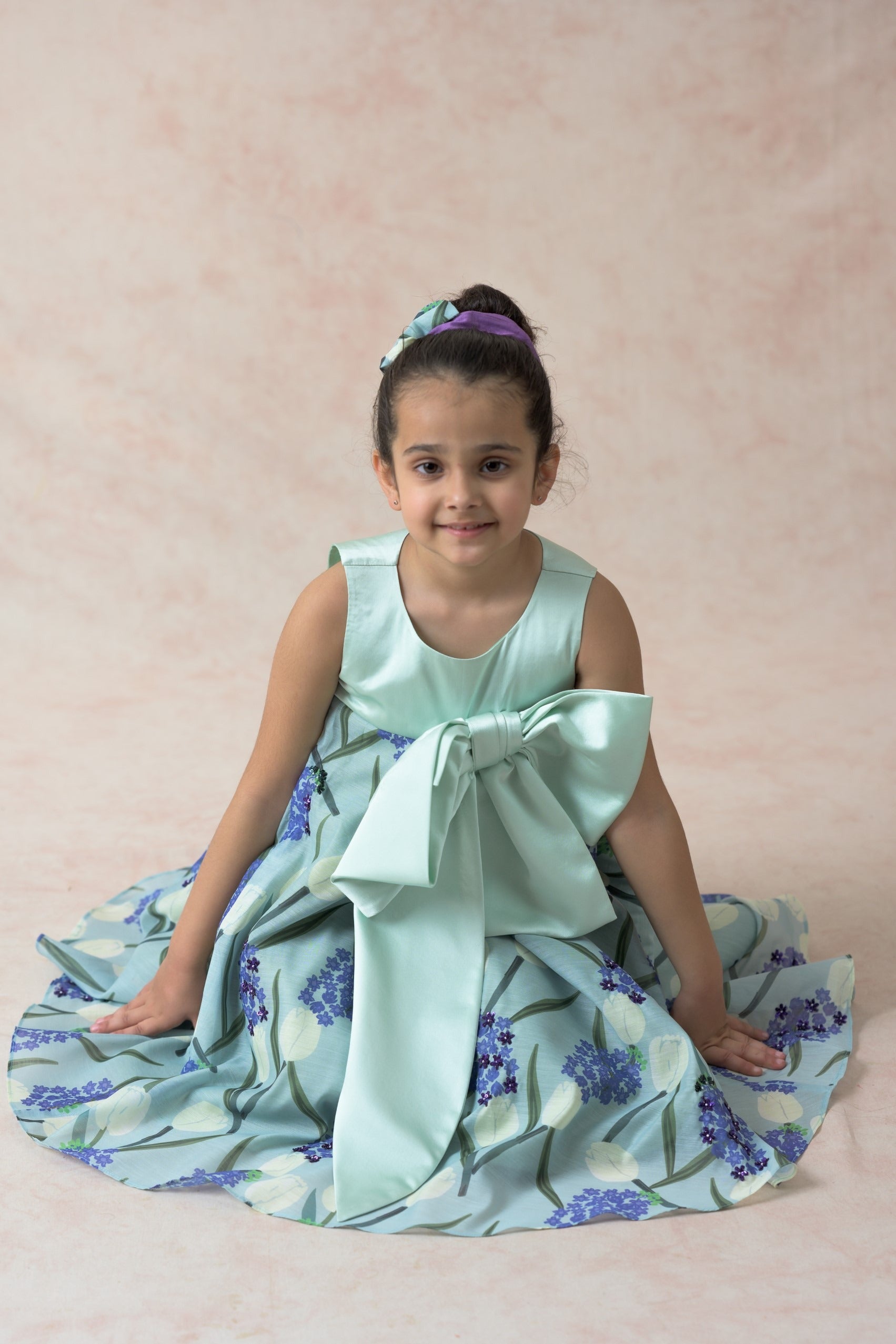 Hand embroidered frock image 6