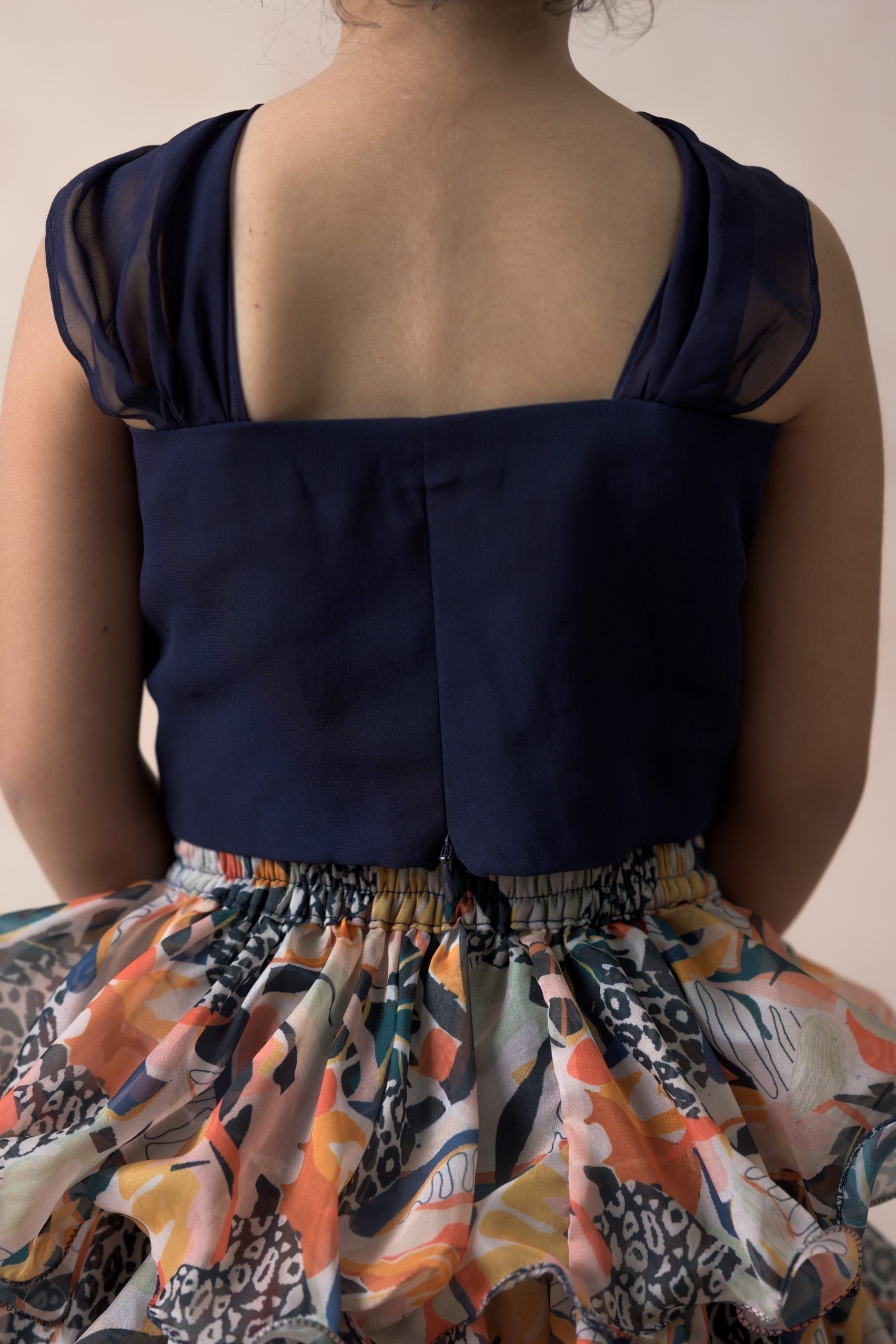 Top with ruffle skirt image 9