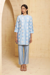 Hand Embroidered coord set image 2