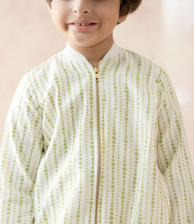 Chanderi silk siblings Set for Brother + Sister image 10