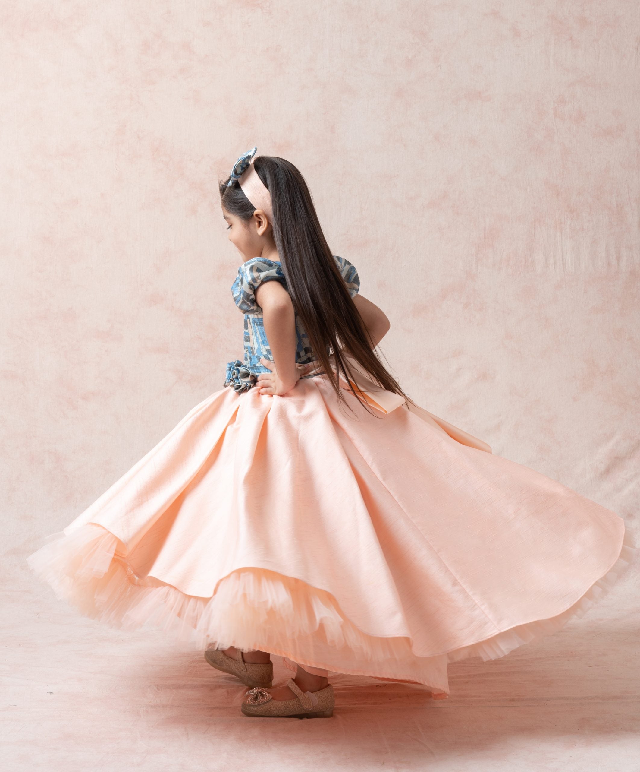 Princess silk Gown image 4