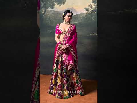 Ruhi Heavy Zardosi Work Bridal Lehenga Set