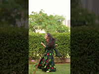 Hand Embroidered Flared Lehenga