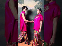 Toram Hand-Embroidered Logo Kurta With Pyjama