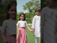Choli with lehenga, dupatta