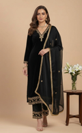 Hand Embroidery  Zardozi work Kurta Set